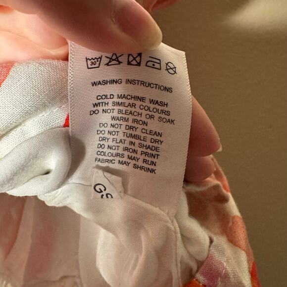 charlie holiday | floral off shoulder puff sleeve women's mini dress sz XS - Picture 9 of 9